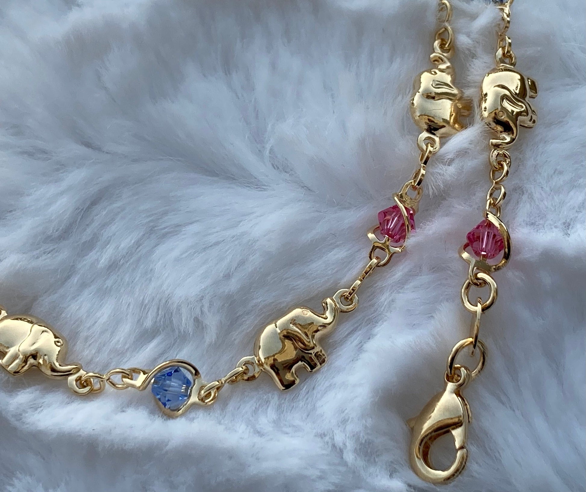 Mommy and Me Elephant Bracelets