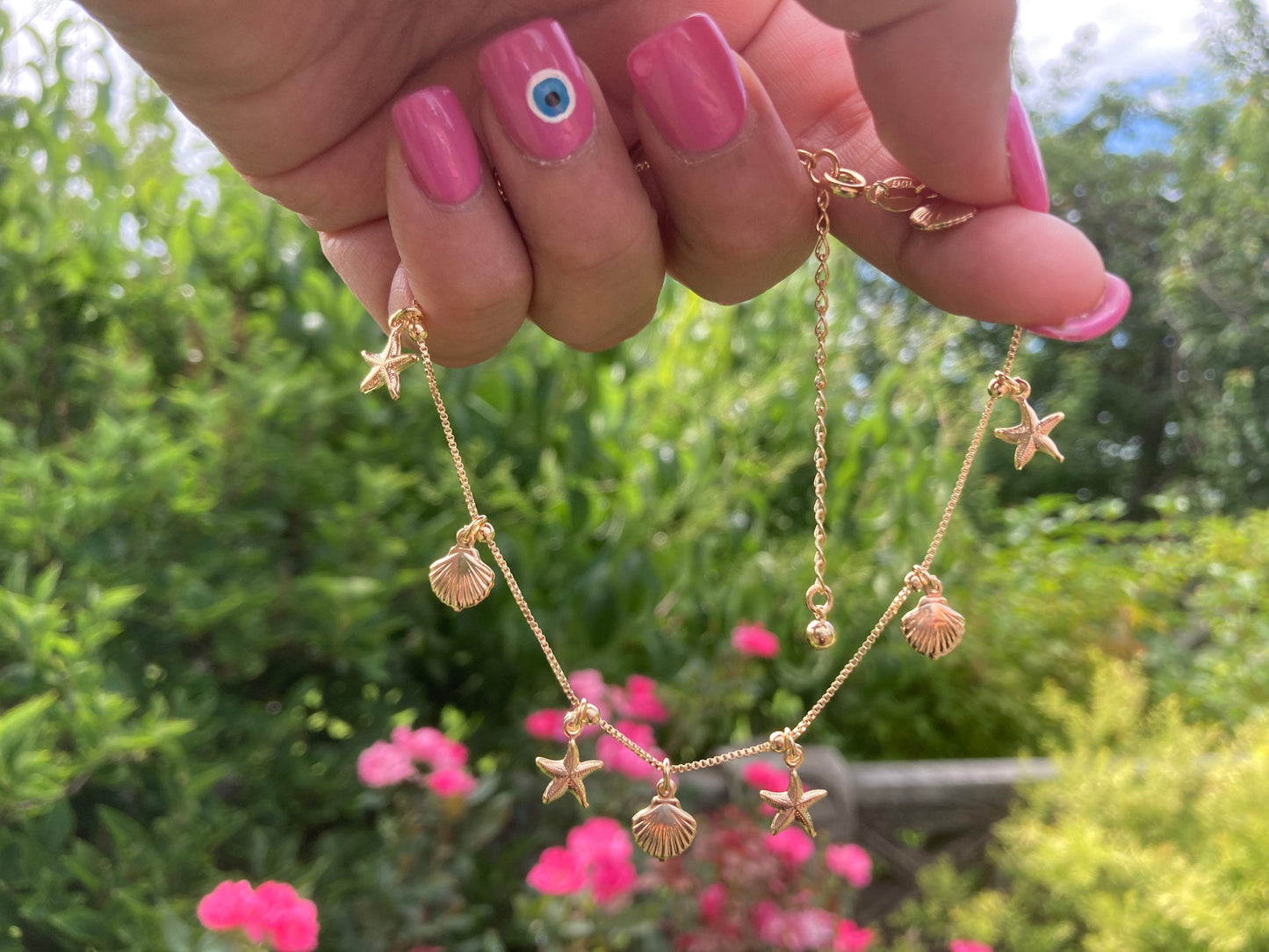 Sea Shell Anket, Star Anklet