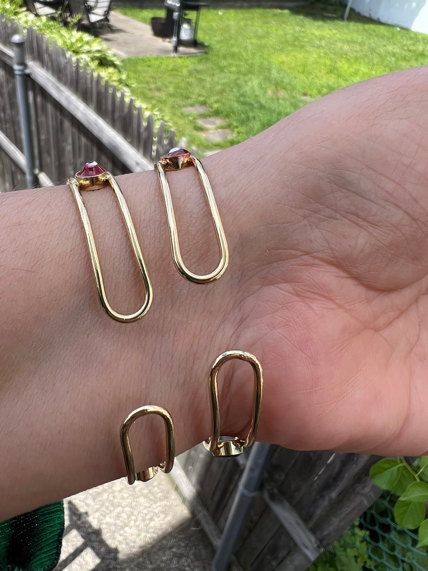 Evil Eye Bangle Bracelet, Mal de Ojo Bangle Bracelet
