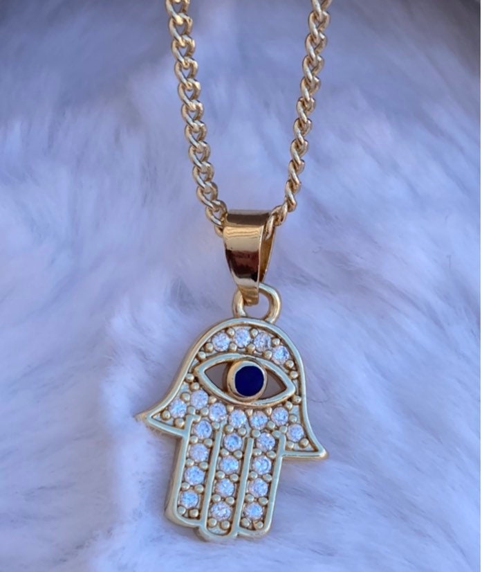 Hamsa Hand Necklace