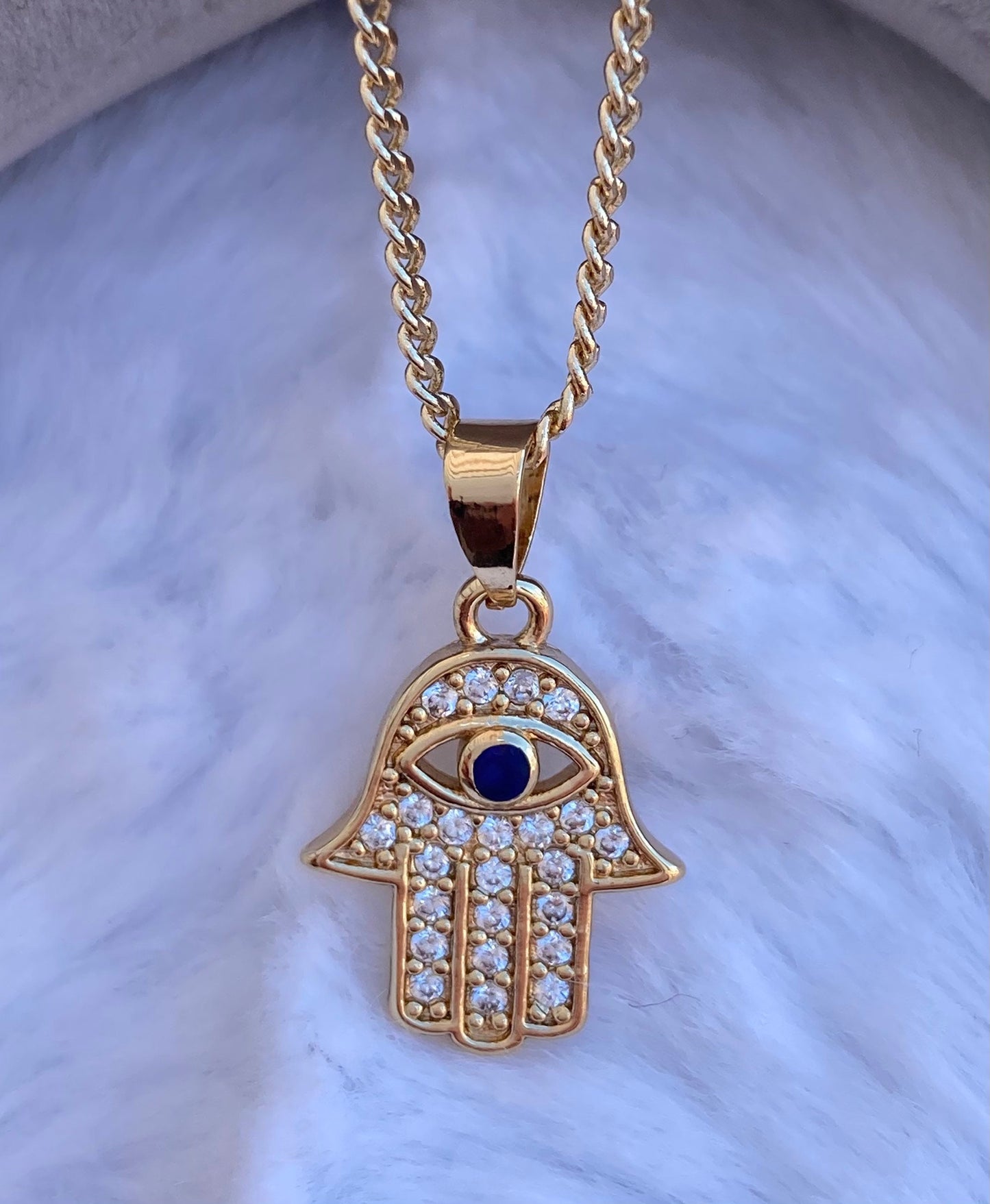 Hamsa Hand Necklace