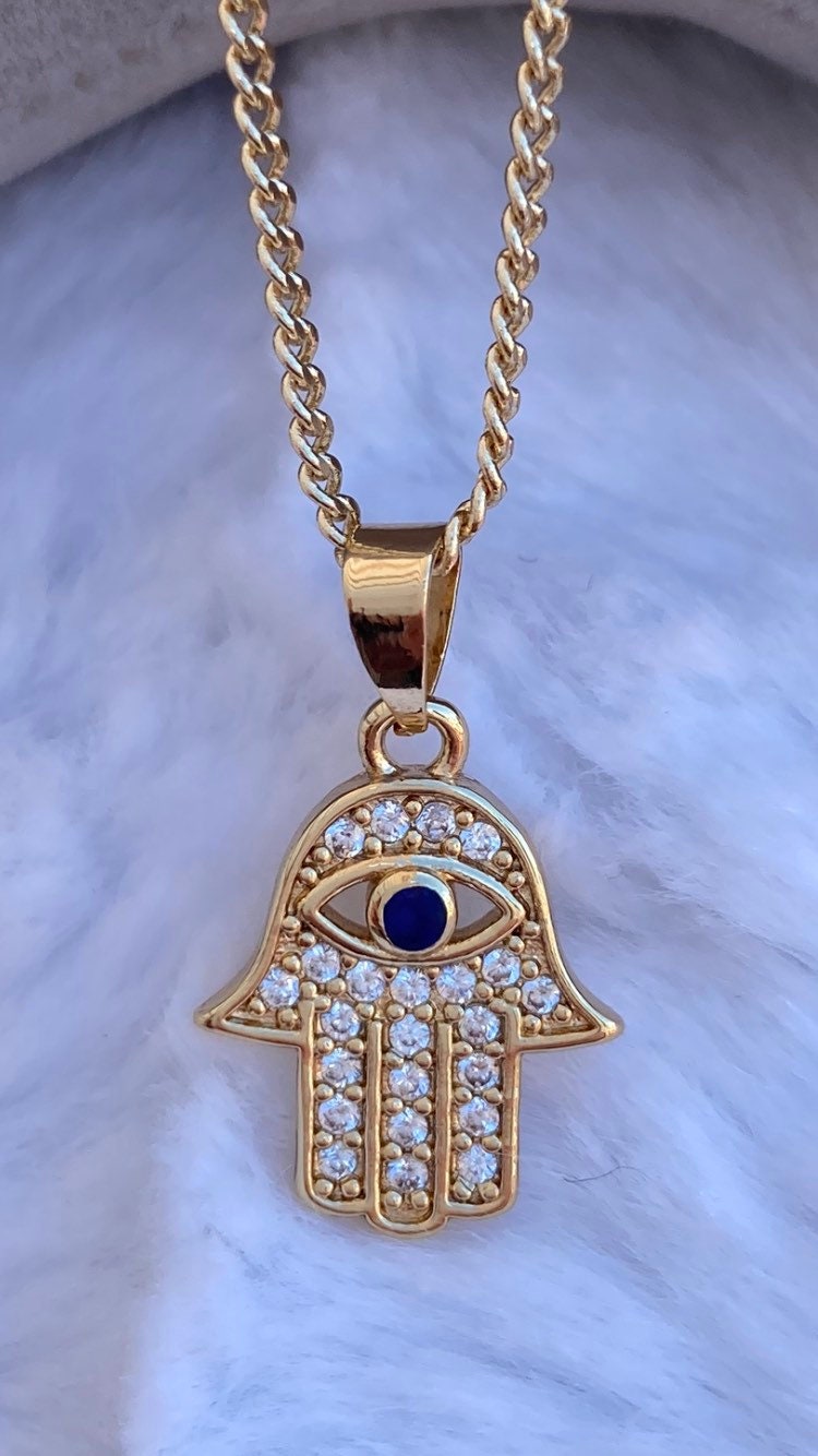 Hamsa Hand Necklace