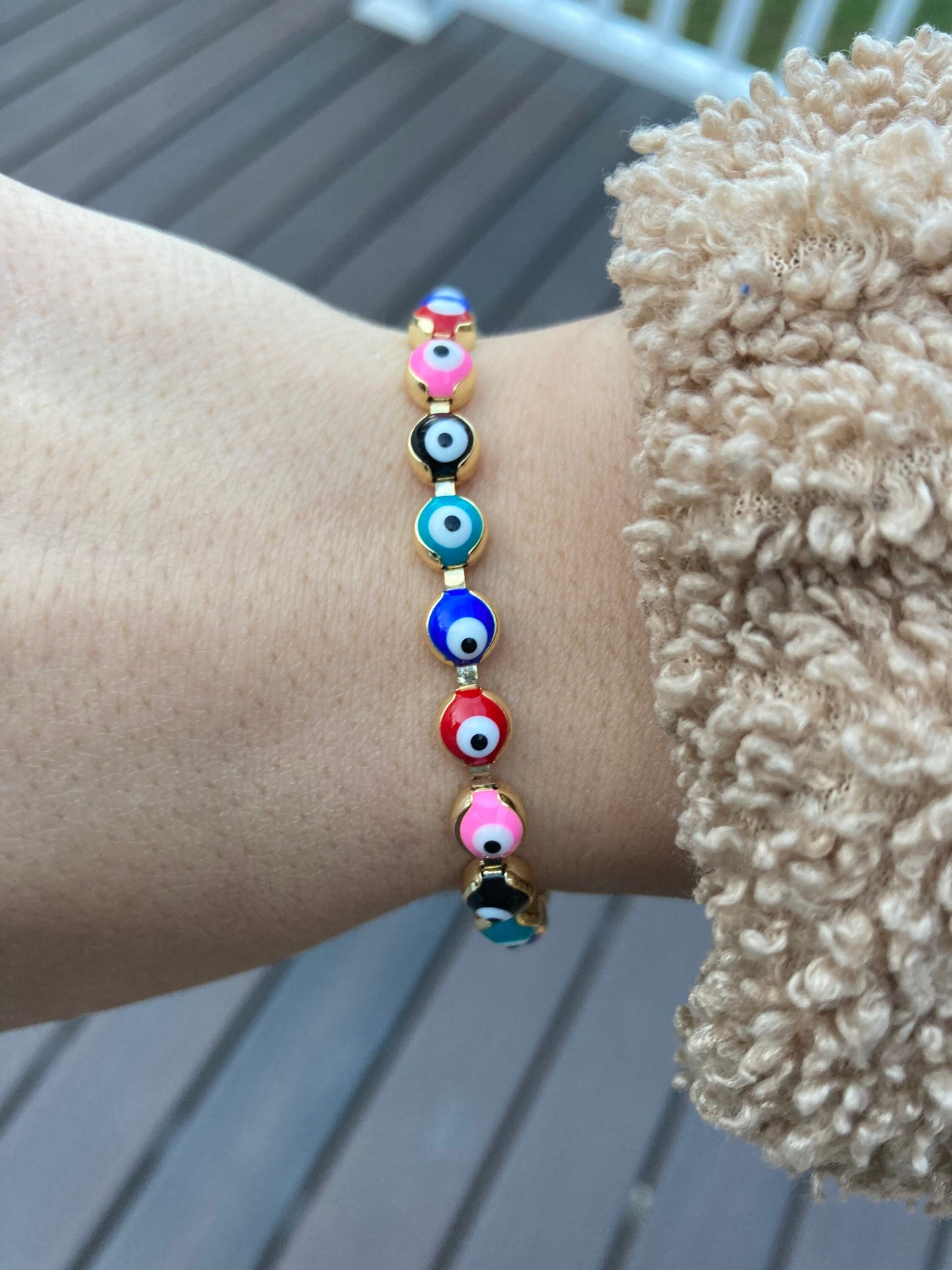 Candy Evil Eye Bracelets, Mal De Ojo Pulsera