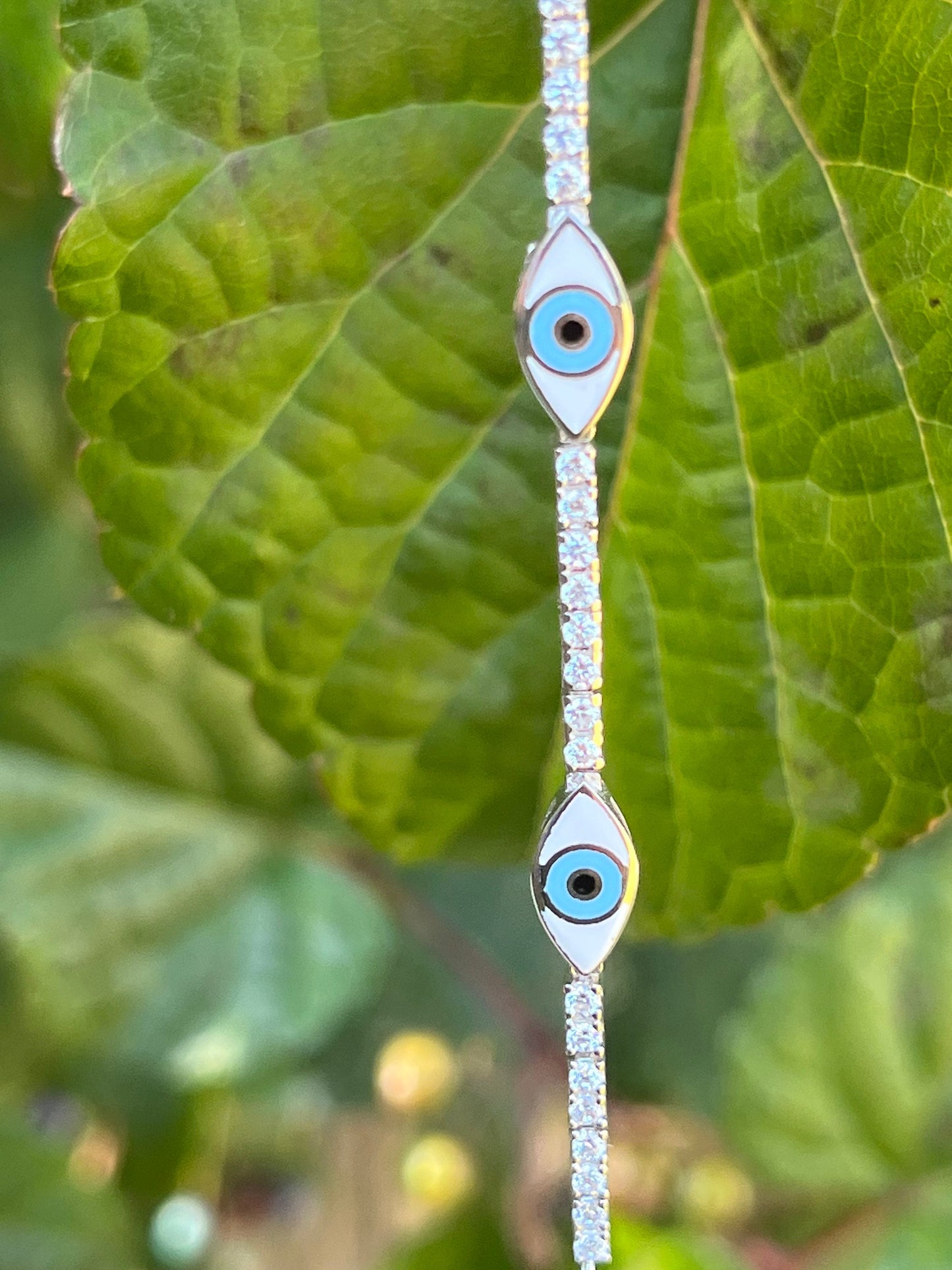 Evil Eye Tennis Bracelet