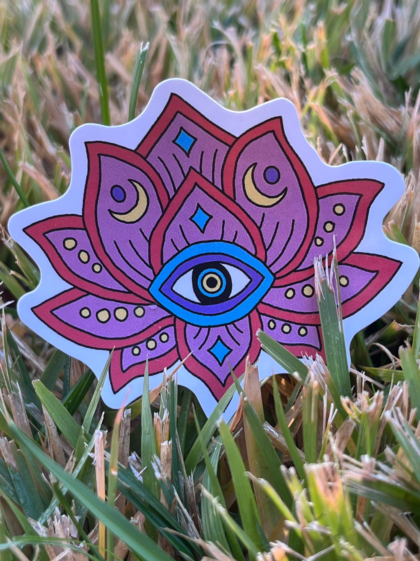 Evil Eye Stickers, Good luck Stickers,Hamsa stickers,Encouraging Stickers/Vinyl Stickers